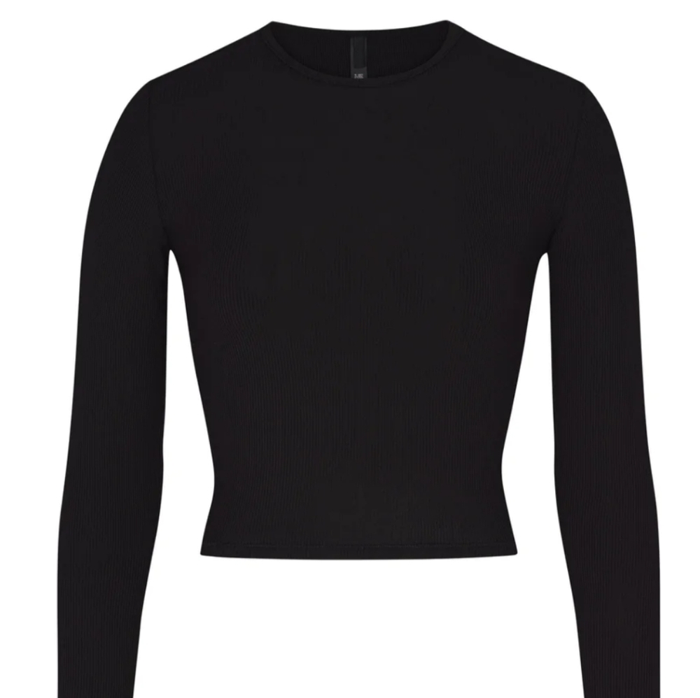 Soft lounge long sleeve crop top
